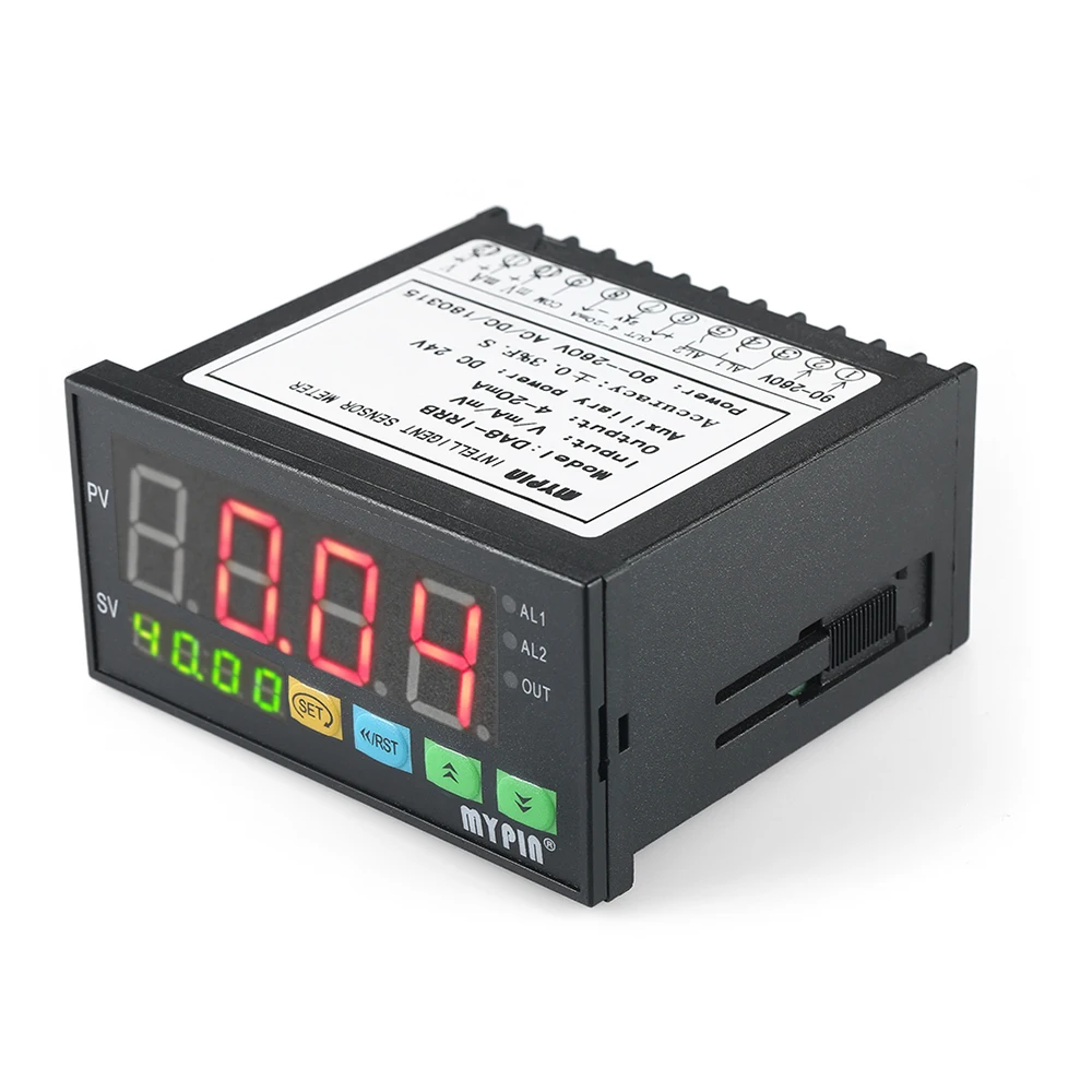 Многофункциональный цифровой светодиодный Программируемый датчик измеритель