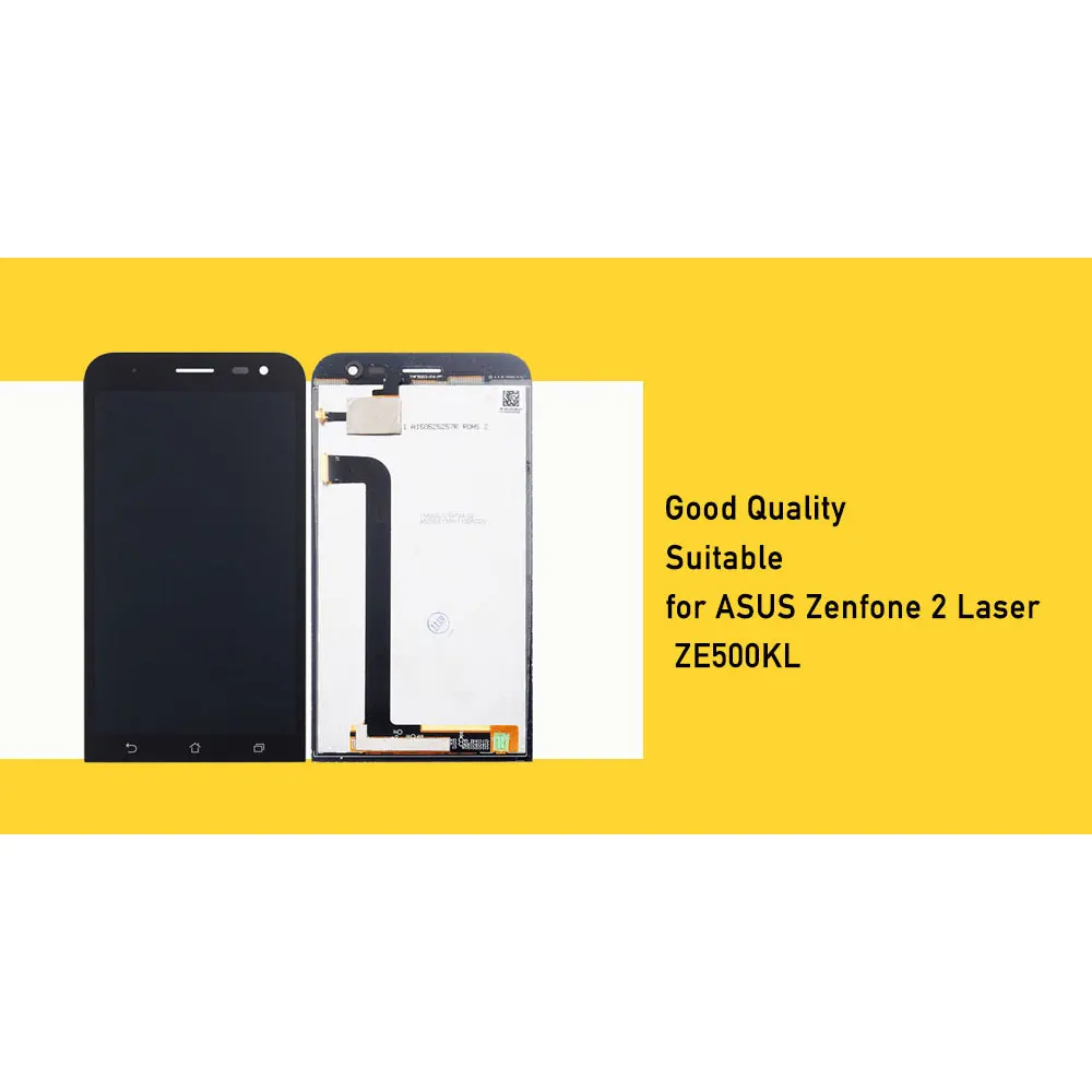 Замена LCDs для ASUS Zenfone 2 Laser ZE500KL дисплей ЖК экран дигитайзер ремонта с бесплатным