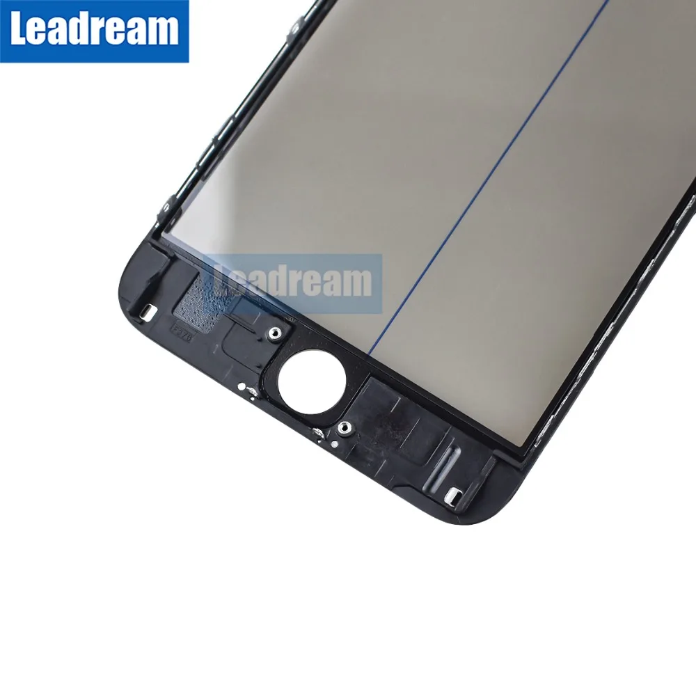 Leadream 10 шт. 4 в 1 передняя внешняя стеклянная крышка для iPhone 6 6S Plus переднее стекло с