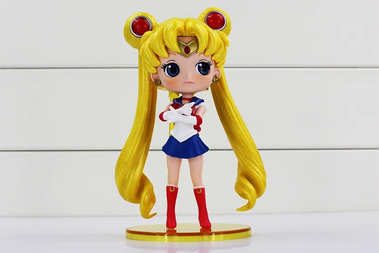 " 15 см новые горячие Сейлор Мун QPosket Tsukino принцессы серинити ПВХ Фигурки Коллекционная модель куклы детские игрушки 8 стилей - Цвет: without box style 5