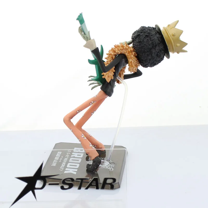 Бесплатная доставка 7 &quotone piece Аниме Брук после 2 лет ноль вер. В коробке 17 см ПВХ