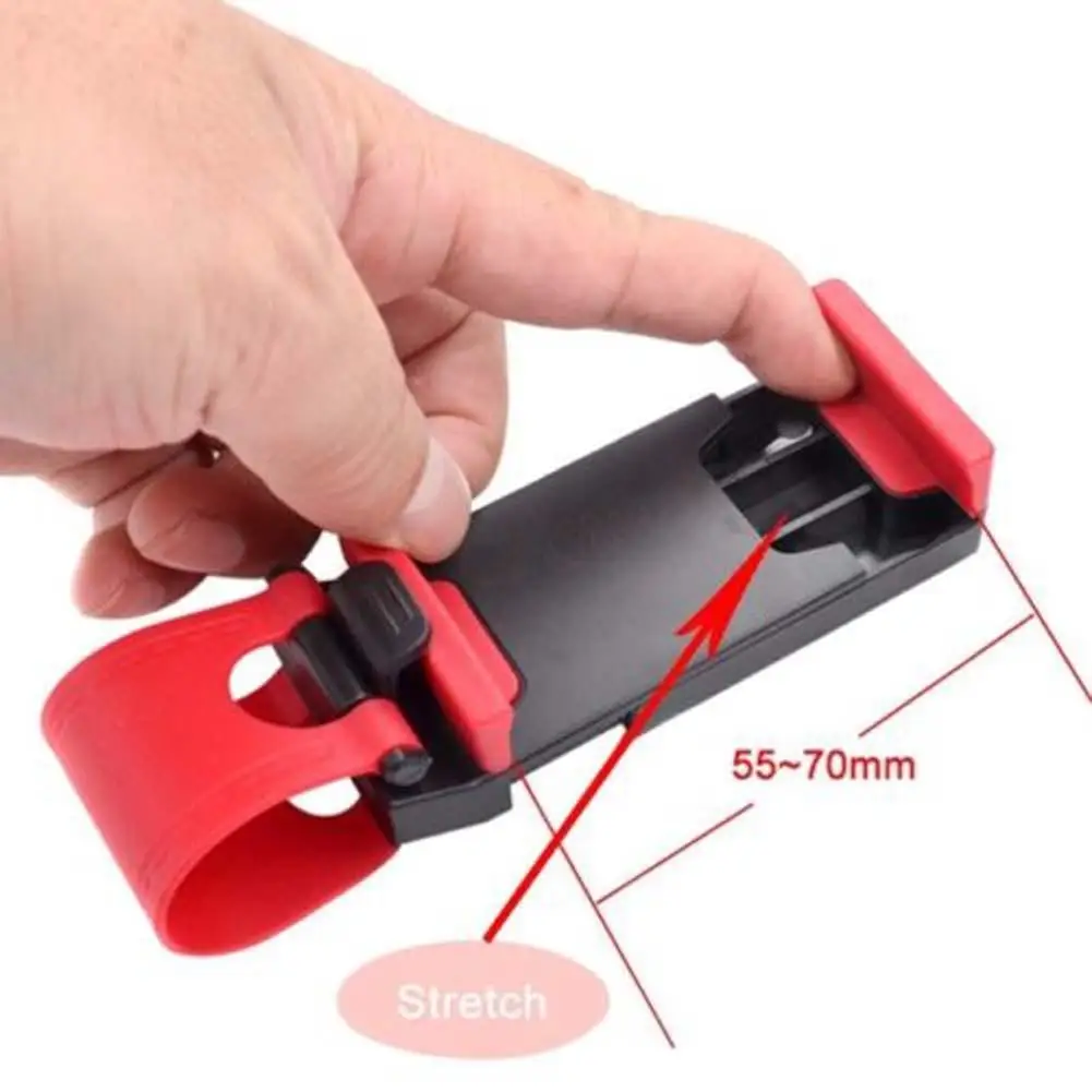 Универсальный автомобильный держатель для телефона на рулевом колесе