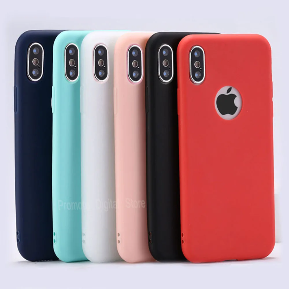 Ультратонкий Мягкий чехол из ТПУ для iPhone 5s 6 7 8 силиконовый защитный резиновый 5 S
