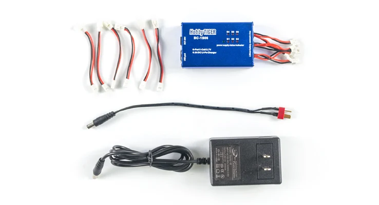 HobbyTiger BC 1S06 Lipo 6 Порты и разъёмы Батарея баланс зарядного устройства Quick Поддержка