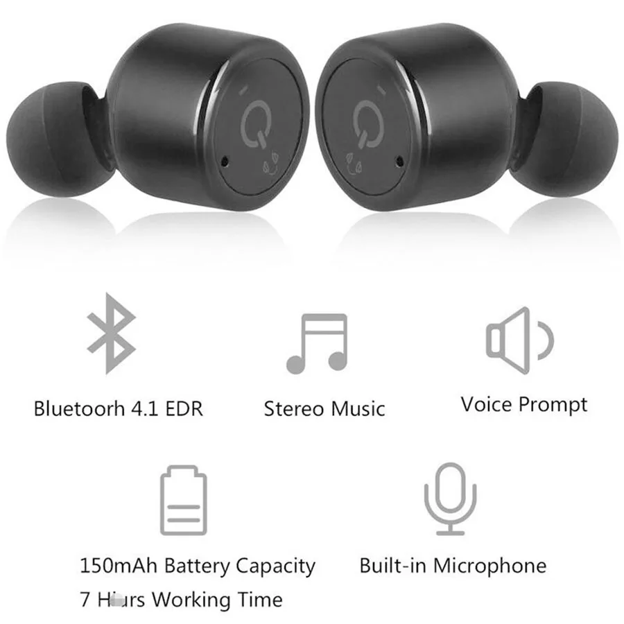 X1T Bluetooth гарнитура Наушники Беспроводные наушники с микрофоном для Xiaomi Samsung HTC Twins