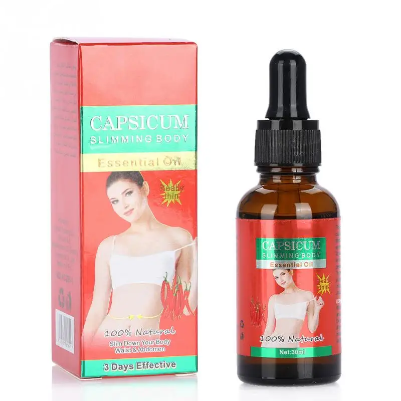 30 мл натуральное жиросжигатель редуктор эфирные масла для похудения тела тонкая