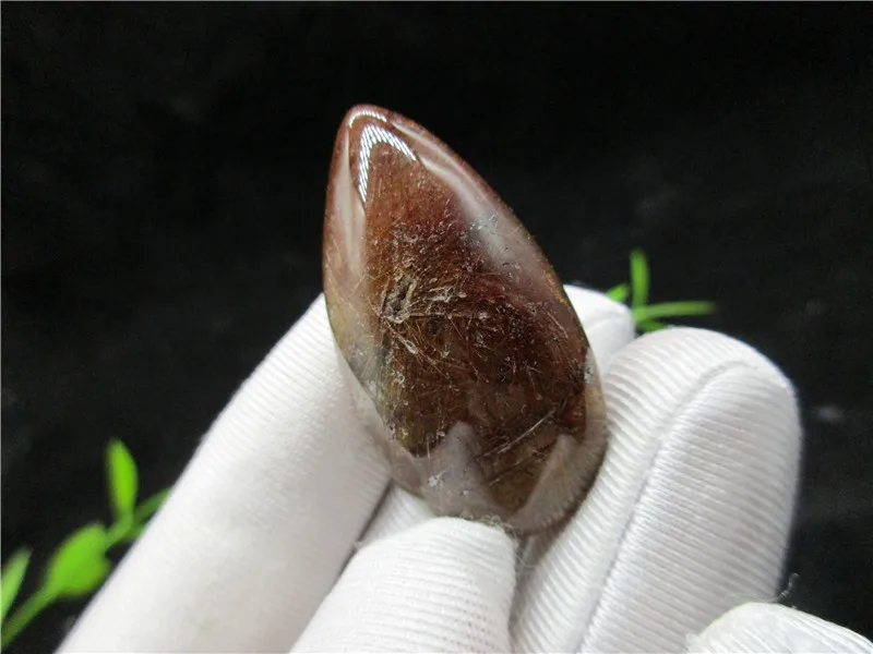 Редкий Натуральный минеральный кварц рутилированный образец рутила чакра кулон