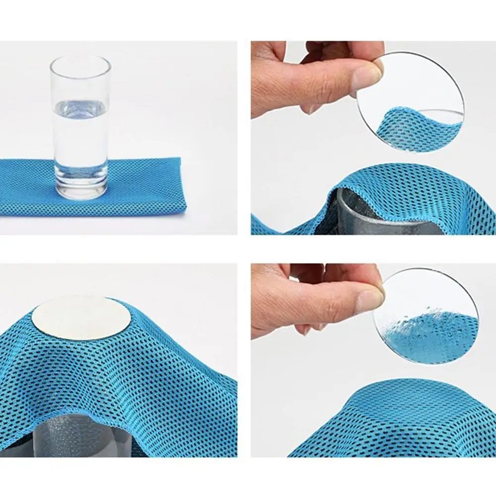 None Sports Полотенце для мгновенного охлаждения камуфляжные полотенца холодной