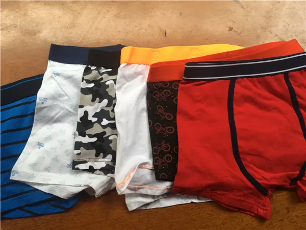 Короткие Боксеры для мальчиков размер 48 шт./лот смешанный дизайн детское нижнее