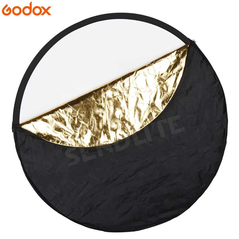 Godox 5 в 1 Портативный складной круглый 80 см Камера освещения фото отражатель диска