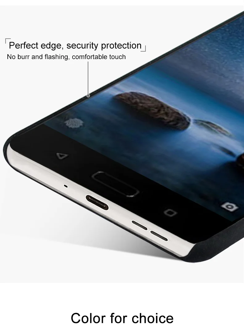 Для Nokia 8 чехол IMAK Высокое качество матовый чехол для Nokia 8 PC Твердый чехол для Nokia 8 5,3''