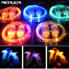 Модные светодиодные светящиеся шнурки для дискотевечерние