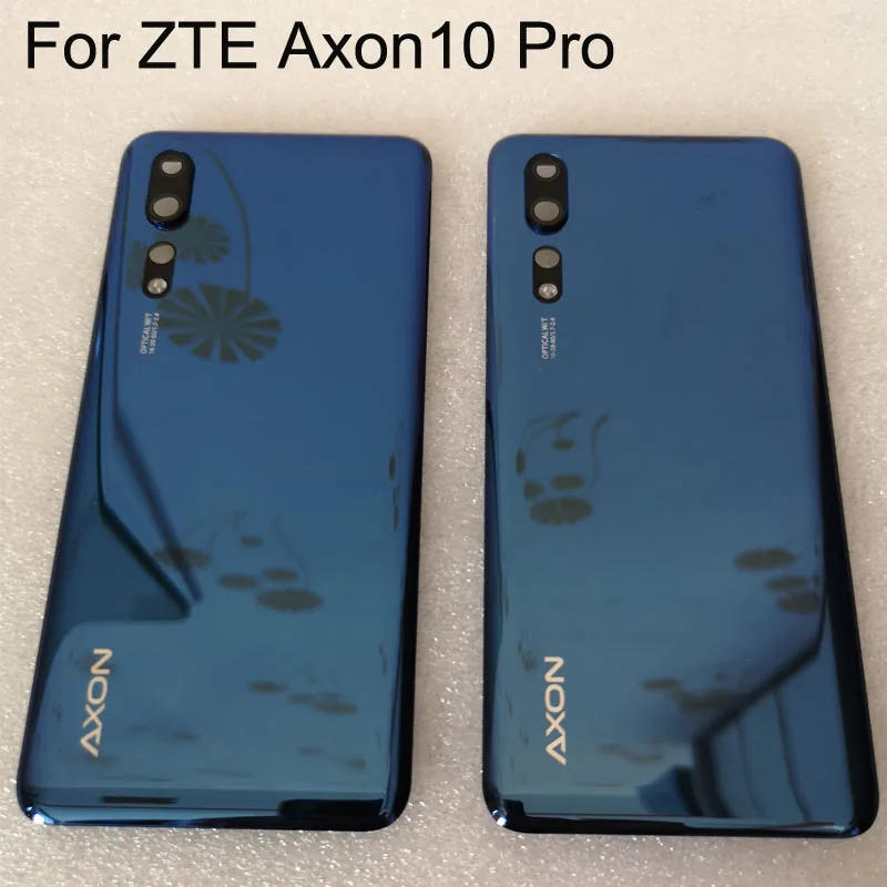 Задняя крышка батареи для ZTE Axon10 Pro Snapdragon 855 чехол корпуса батарейного отсека