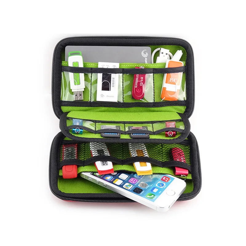 Водонепроницаемый Портативный Ева жесткий диск наушники USB Flash Случае цифровой