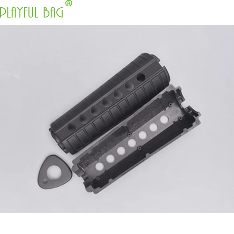 

Пистолет Jinming 9 M4 для водяных пуль, нейлоновая защита, обновленный материал для древесины, рыбий Булл TTM- black BD556, аксессуары для обновлений N24