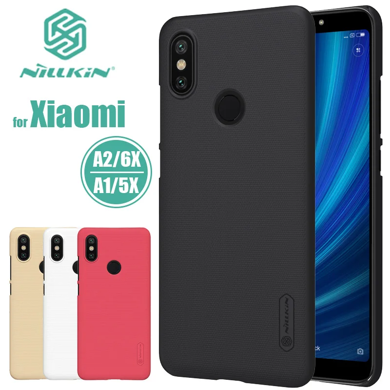 Для Xiaomi mi A3 A2 A1 6X CC9E CC9 Nillkin жесткая ультраматовая защитная накладка на заднюю