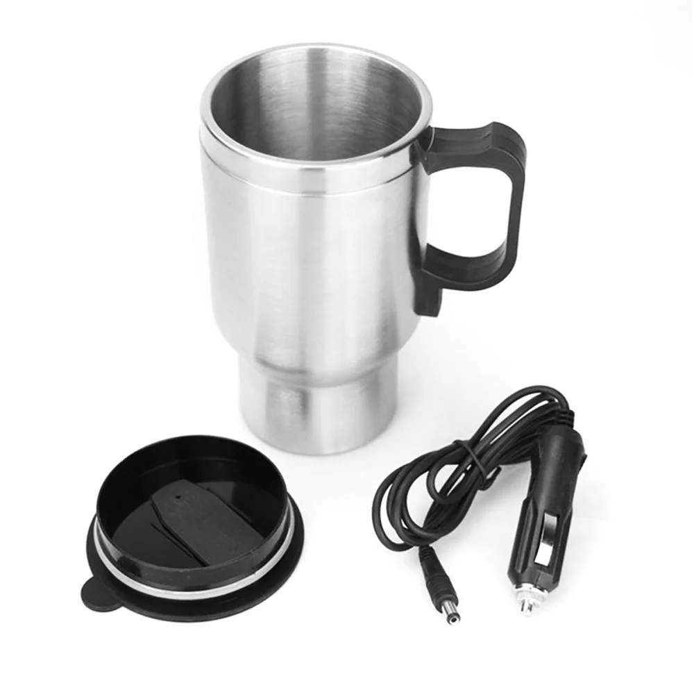 Автомобильный Горячий чайник 450 мл автомобильная Термокружка для путешествий