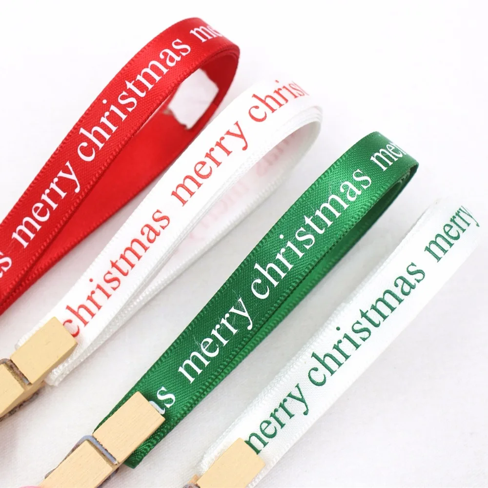 

1691242, 10MM Christmas Series Printed grosgrain ribbon, DIY handmadeHair accessories Material wedding gift wrap