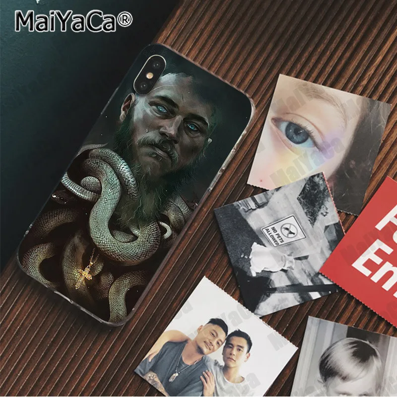 MaiYaCa сериал «Викинги» красочные милые аксессуары для телефонов Чехол для iphone 11 pro X XS MAX 66S 7 7plus 8 8Plus 5s XR чехол - Цвет: A10