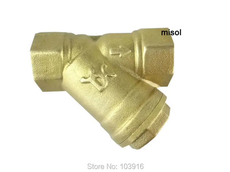1 шт. латунный Y образный соединитель для клапана 1/2 дюйма|strainer valve|y strainery type strainer |