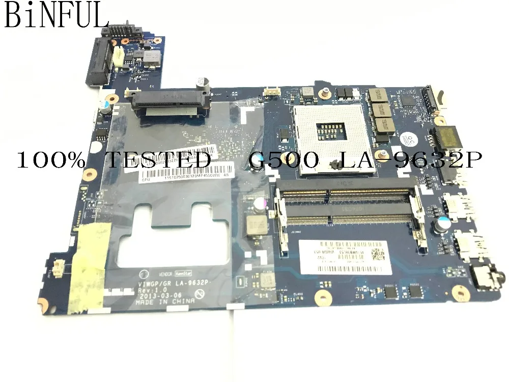 BiNFUL. В наличии абсолютно новый. Материнская плата VIWGP/GR LA 9632P для ноутбука LENOVO G500