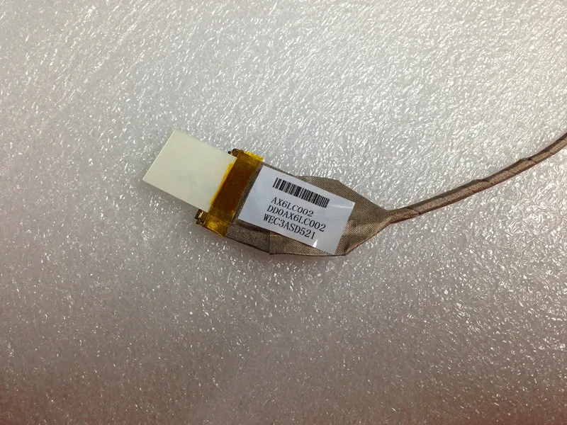 New Free Shipping Lcd Cable For Hp Compaq G56 G62 CQ56 CQ62 15.6&quot cable DD0AX6LC001 DD0AX6LC002 |