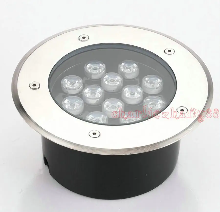 Светодиодная подземная лампа 3 Вт 5 7 9 12 15 18 24 36 DC12V или 85-265VAC IP67 утопленная