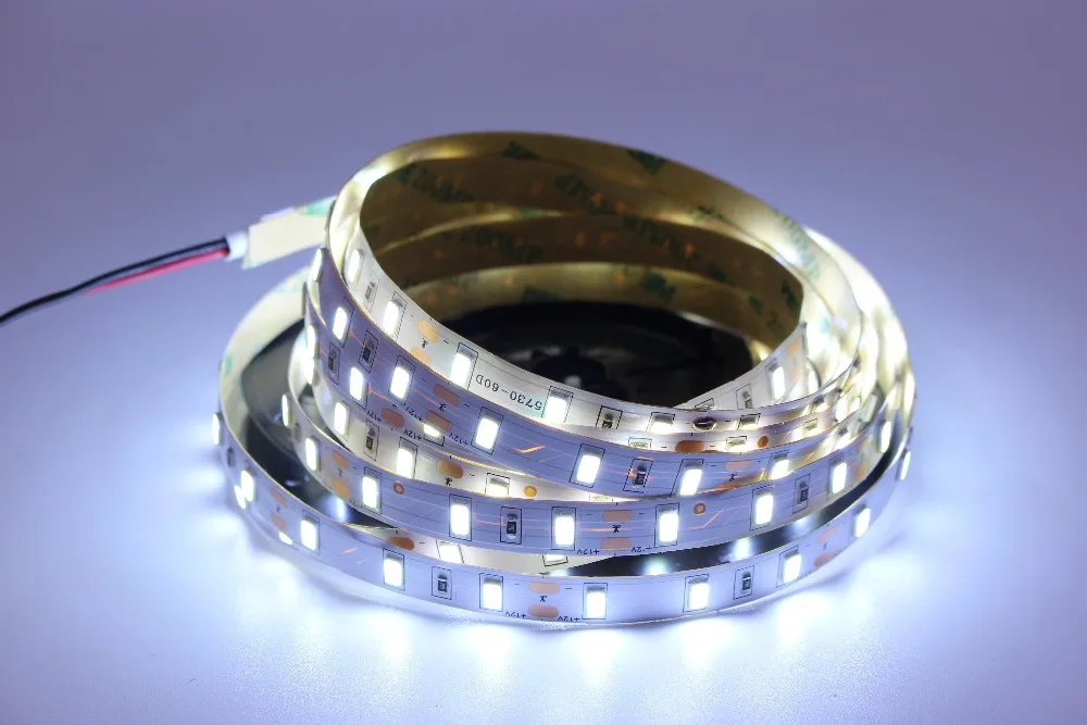 SMD 2835 5630 5050 60/120/240/480 светодиодов/m цветных(RGB) светодиодных лент: 5 м 300/600/1200/2400 светодиодов/M DC12V 24V W RGB LED полосы света Гибкие светодиодные ленты