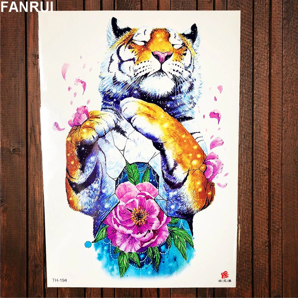 25 стильных стикеров для татуировок боди арт татуировки медведя женские на талии