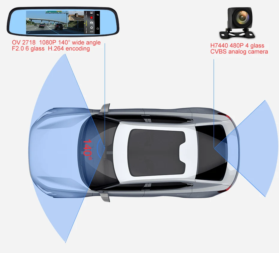 Junsun 2+ 32G Автомобильная специальная зеркальная DVR камера 4G Android 7,8" ADAS Bluetooth Full HD 1080P видео рекордер видеорегистратор зеркало заднего вида