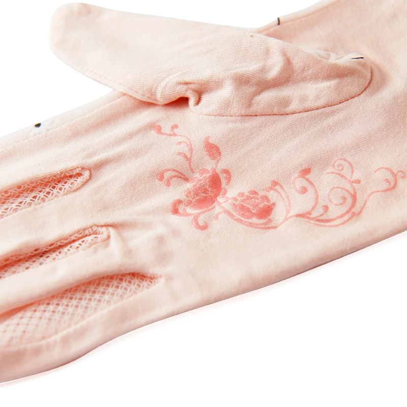 REALBY женские милые кружевные перчатки летние солнцезащитные для вождения Luvas de