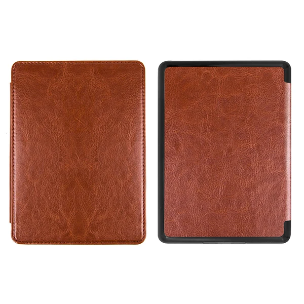 NK10 FMST BN Роскошный чехол из искусственной кожи для Amazon, новинка, Kindle E-reader 10th generation J9G29R, магнитный чехол с держателем для рук - Цвет: NK10 FMST BN