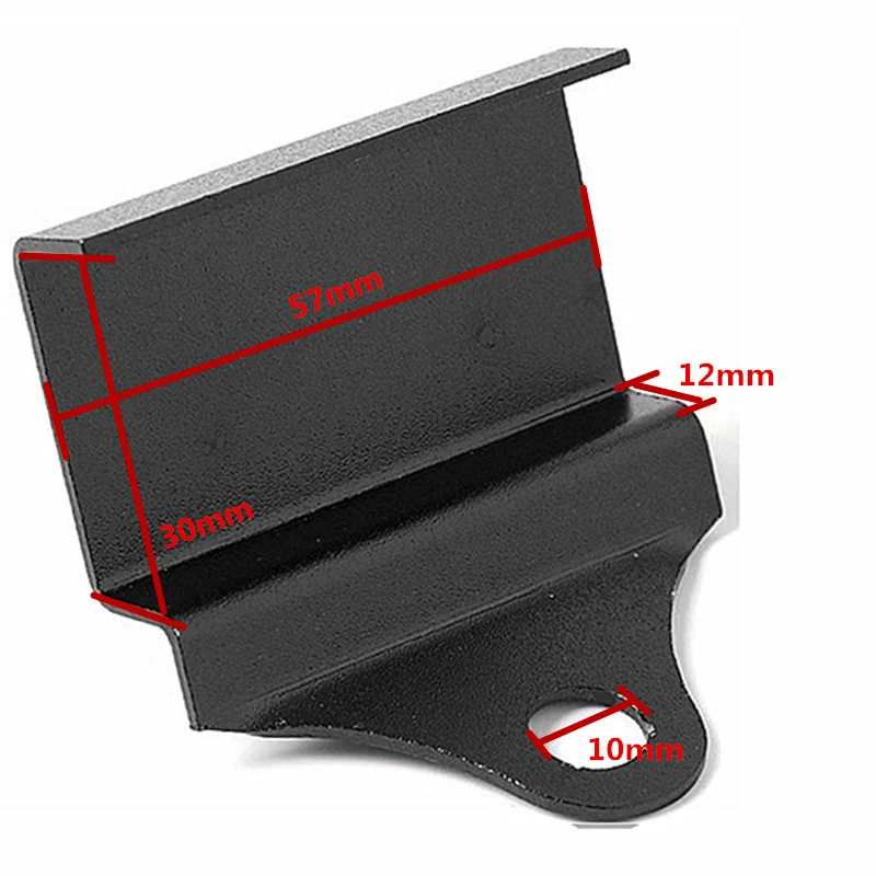 Мотоцикл KOSO DC12V Цифровой вольтметр Для Honda Kawasaki er6n Suzuki Yamaha NVX NMAX XMAX 300 MOTO светодиодный датчик панели сигнализации - Цвет: Just Bracket