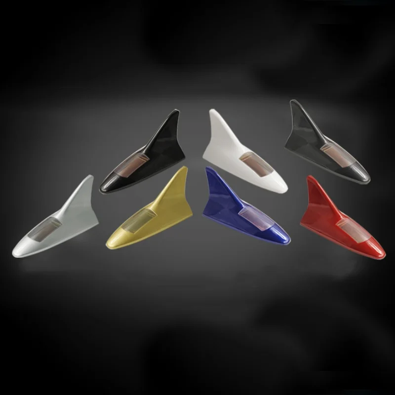 

Car Anti-Tailing Led Strobe Light Solar Shark Fin Antenna Anti-Tailing Led Warning Light New CZ
