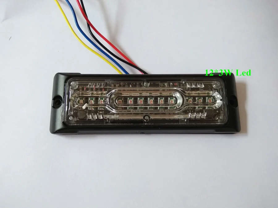 Супер яркий светодиодный автомобиль стробоскопа Предупреждение светильник s