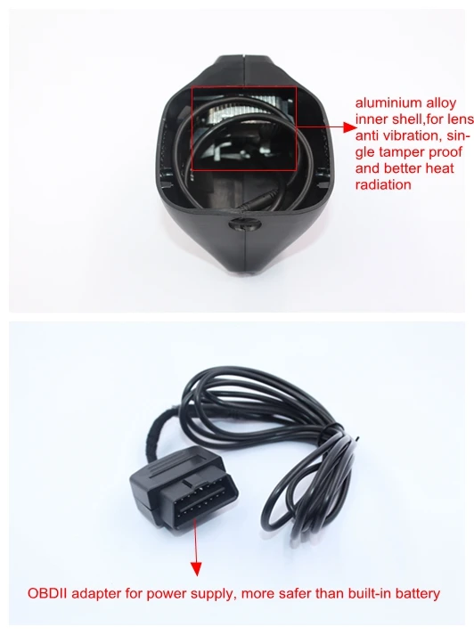 Автомобильный видеорегистратор PLUSOBD с Wi Fi для Porsche Cayenne 2006 2010 Full HD g датчик ночное