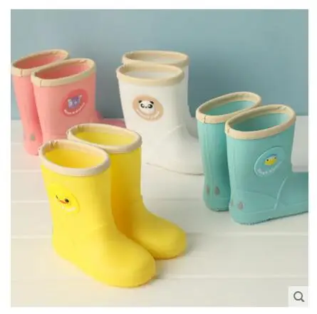 Бесплатная доставка детская обувь ботинки для девочек резиновая весенние