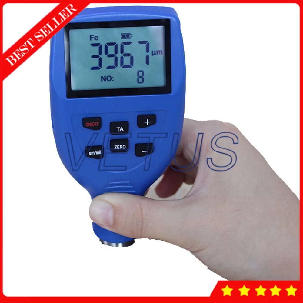 Измеритель толщины покрытия DR5000 измеритель с диапазоном измерений 0 ~ 5000um
