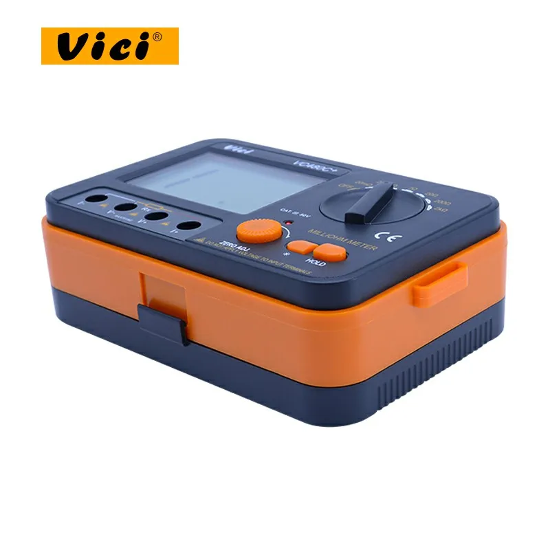 VC480C + высокая точность 3 1/2 Цифровой мультиметр Milli ohm с 4 проводами проверка