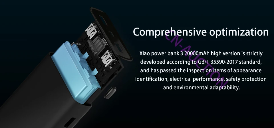 Xiao mi power Bank 3, 20000 мА/ч, портативное зарядное устройство, источник питания, два USB USB-C, двусторонняя быстрая зарядка, mi внешний аккумулятор