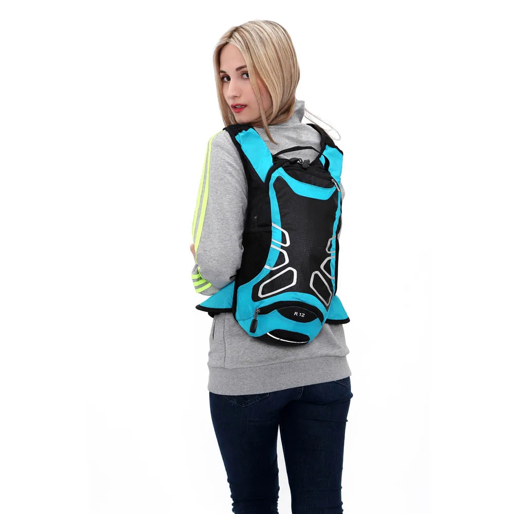 

Lixada 12L Rucksack bag Waterproof Cycling hiking backpacks Bike Shoulder Backpack Sport Outdoor Riding Hydration Water Bag 2019