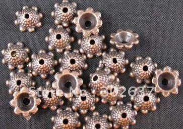 Бесплатная доставка 300 шт. антикварные медные металлические полосатые шарики