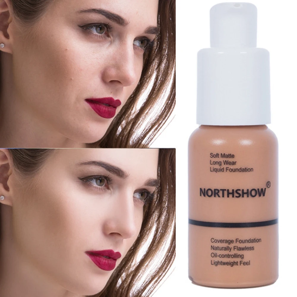 Горячая длинная одежда Гладкий укрыватель полное покрытие основа макияж 6 цветов