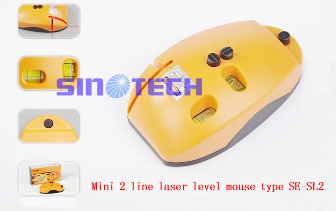 Бесплатная доставка портативный мини 2 линии лазерный уровень 90 градусов SE-SL2 |