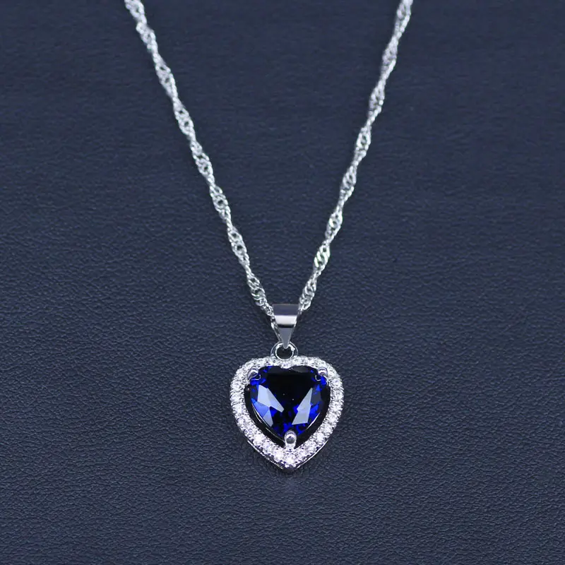 Комплект ювелирных изделий из серебра 925 пробы для женщин набор с квадратным