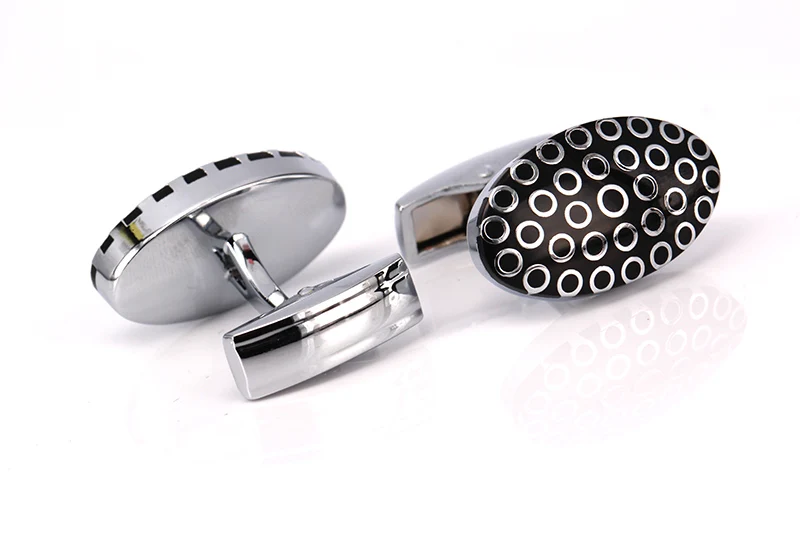 3 пар/лот черная футболка с пузырьками запонки для мужчин дизайнерский бренд