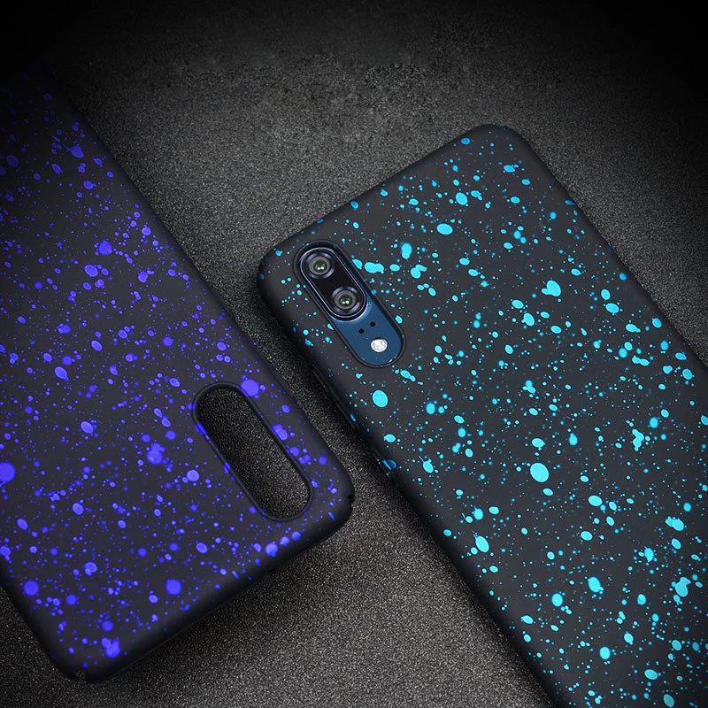 Жесткий с узором Мороз матовый поликарбонатный чехол для huawei Honor 10 9 8 V10 V9 7X на