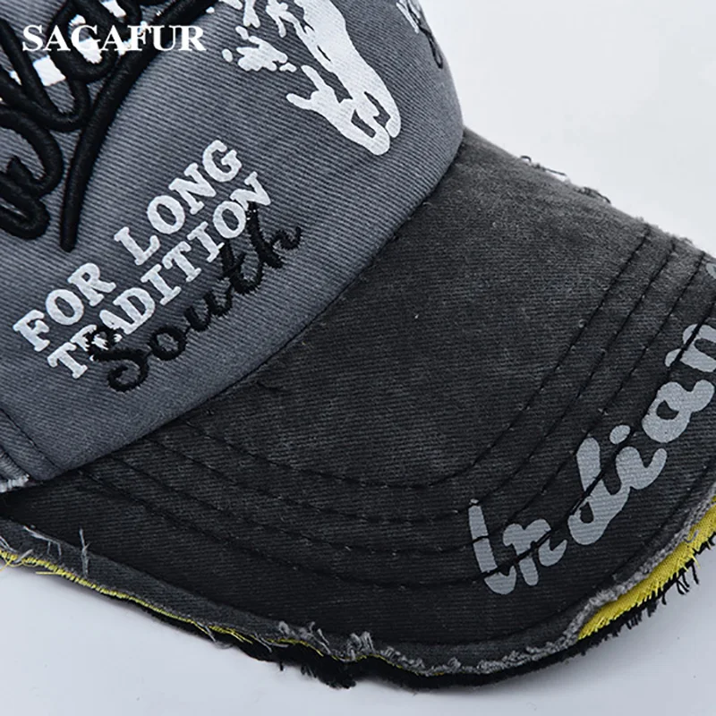 Весенняя бейсбольная Кепка Snapback хлопковая Высококачественная вышивка хип-хоп