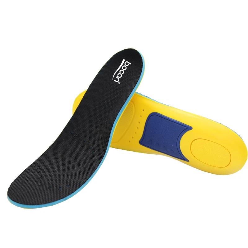 Bocan Memory foam insoles shoe insoles for shock absorptions foot pain relieve for men and women shoe insoles