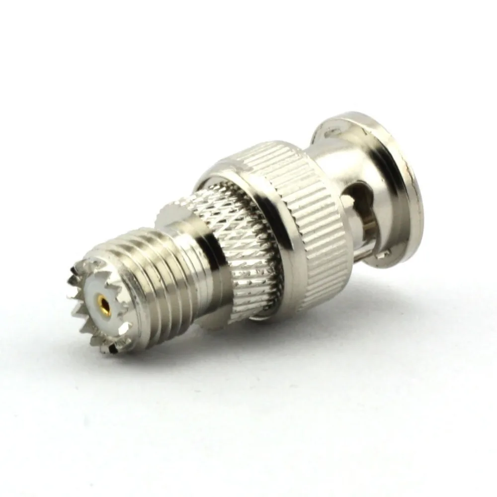 Коннектор BNC папа-мама Mini UHF коаксиальный адаптер RF Coax штекер BNC-мини-коннектор